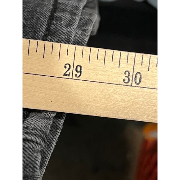 Vorta Slim Straight Black Jeans 36x30 - Picture 6 of 6